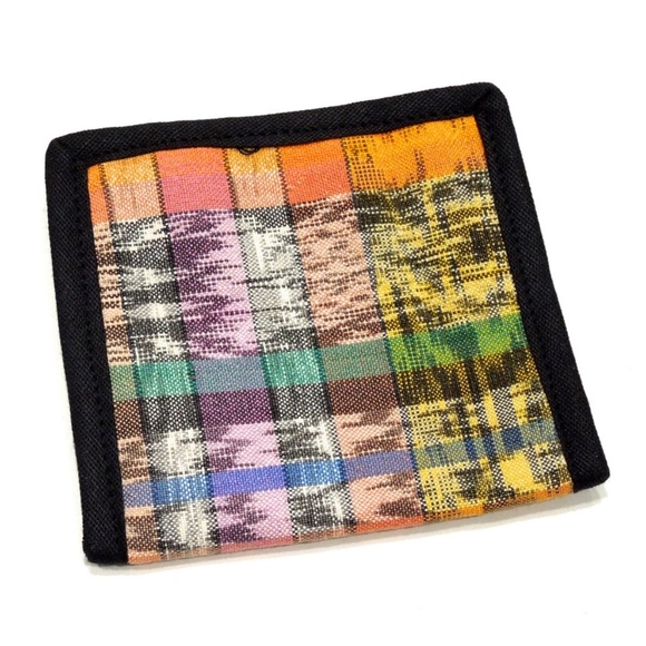 VTG 80's Guatemalan Hand Woven Bifold Wallet - Picture 2 of 4